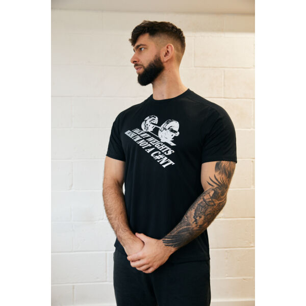 I rack my weights t-shirt Thumbnail